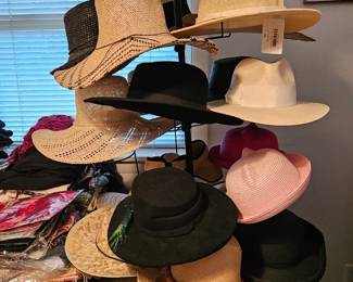 A glimpse of the hat rack!