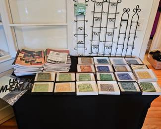 Wheatland Music Festival - "wheaties" tiles and programs