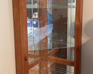 Lighted Curio Cabinet