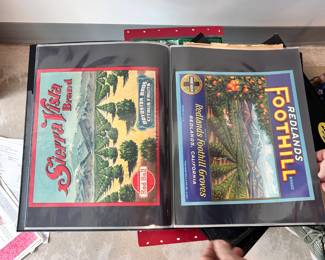 large collection sold together 4 binders