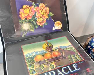 large collection sold together 4 binders