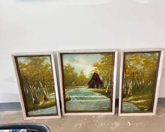 Triptych by highwayman J. Daniels