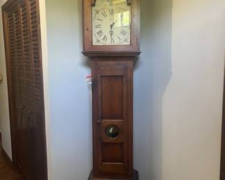 Colonial Grandfather Clock