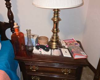 Ethan Allen Georgian Court Cherry set of 2 - 2 drawer nightstands. $200 for pair Ethan Allen suite available for combined discount as a set for $950.