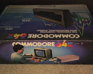 COMMODORE 64 COMPUTER
MINT (LIKE NEW) IN ORIGINAL BOX