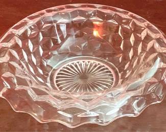 209 - Fostoria American Console Bowl 12" round