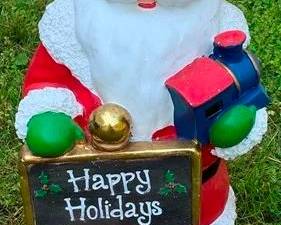 611 - Santa Statue 36"