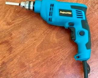 532 - Project Pro Drill 3/8 Variable Speed You are buying a used as-is electric/electronic item. We do not guarantee all components are present, and if it is not expressly stated, it is untested.