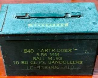 231 - Metal Ammo Box 7 x 12
