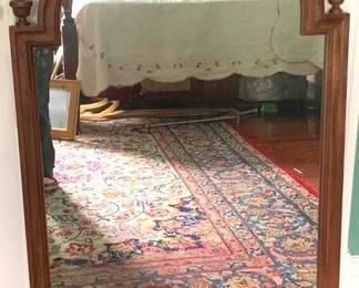 134 - Vintage Carved Mirror 50 x 32