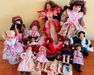 264 - Assorted Dolls
