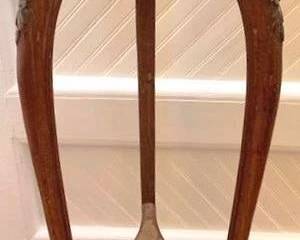 166 - Carved Plant Stand, no top 42 x 11