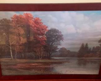 90 - Framed Print 21 x 29
