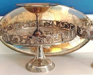 105 - Group Silver Plate Items