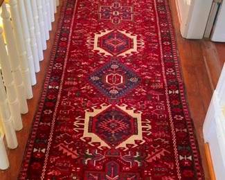 72 - Persian Wool Runner 3 x 14.7