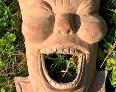 624 - Wood Mask 10"