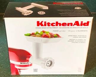 404 - KitchenAid Food Grinder Attachment in box