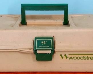 278 - Tackle Box w/ Sewing Items 5 x 12 x 5