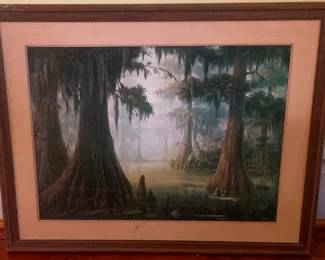 91 - Framed Print 25 x 31