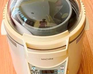 344 - Bread Maker 13" You are buying a used as-is electric/electronic item. We do not guarantee all components are present, and if it is not expressly stated, it is untested.