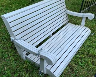 609 - Porch Swing 21 x 50 x 18, Wood