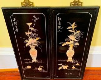 522 - Asian Wall Panel 24 x 12