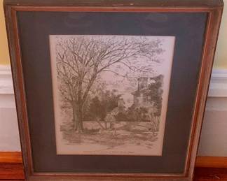 95 - Framed Print 17 x 14