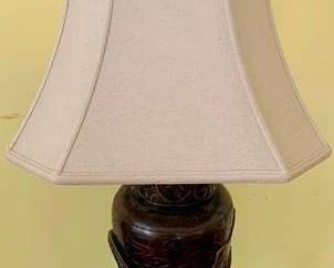 499 - Asian Lamp 30" You are buying a used as-is electric/electronic item. We do not guarantee all components are present, and if it is not expressly stated, it is untested.
