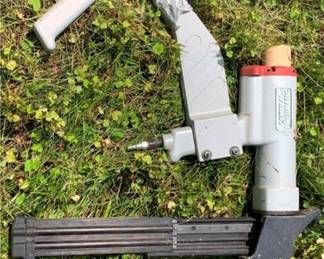 695 - Central Pneumatic Nail Gun 19" You are buying a used as-is electric/electronic item. We do not guarantee all components are present, and if it is not expressly stated, it is untested.
