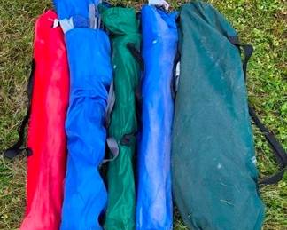 614 - 5 Folding Camping Chairs