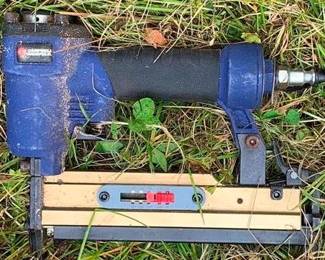 703 - Campbell Hausfeld Nail Gun 7" You are buying a used as-is electric/electronic item. We do not guarantee all components are present, and if it is not expressly stated, it is untested.