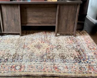 Cool Modern Desk shown with Area Rug