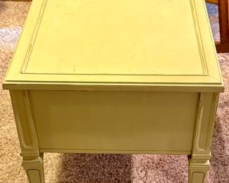 Vintage Hand-Painted Side Table