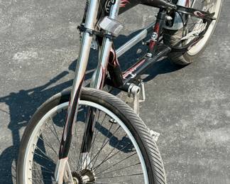 Original Orange County Choppers Black Schwinn Stingray Chopper. This was one of the first Schwinn OCC Sting-Ray bicycles on the market in the year 2004.