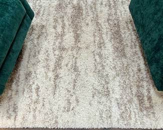 Safavieh Hudson Shag Rug. Made In Turkey (Ivory/Beige) Size 9' x 12'