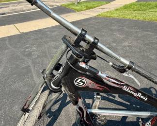 Original Orange County Choppers Black Schwinn Stingray Chopper. This was one of the first Schwinn OCC Sting-Ray bicycles on the market in the year 2004.
