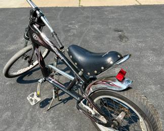 Original Orange County Choppers Black Schwinn Stingray Chopper. This was one of the first Schwinn OCC Sting-Ray bicycles on the market in the year 2004.