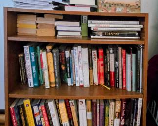Books, books, books.....and wooden book cases!