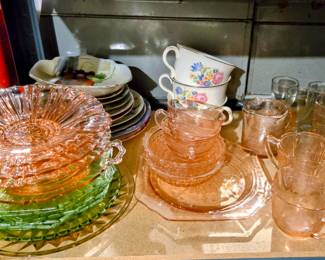 Vintage & antique glassware