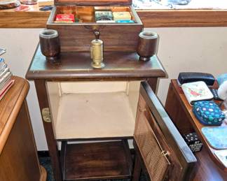 Antique Smoking Table