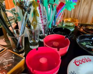 Vintage & antique glassware & barware