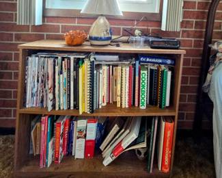 Books, books, books.....and wooden book cases!