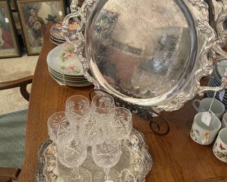 Loads of plated trays...