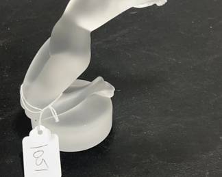 Lalique Chrysis Crystal Figurine