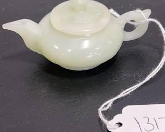 Mini Jade Teapot