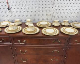 Forty Pieces of Aristocrat Lenox China