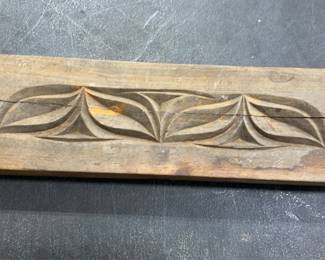 Bao Mancala African Wood Carved Game Box