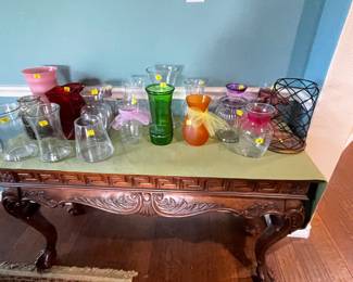 Lots of pretty vases