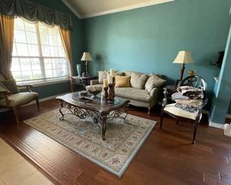 Luxurious Kincaid sofa and other living room furniture