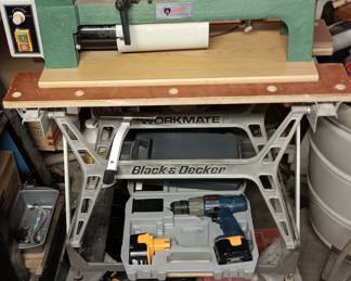 GRIZZLY lathe $200.00
Black & Decker workmate table $45.00
RYOBI battery operated drill/case $55.00